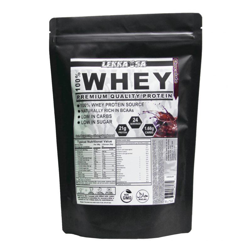 Lekka SA 100% Whey Protein – Chocolate